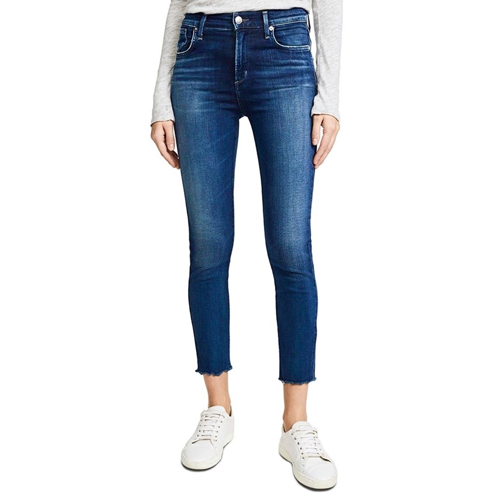 LAST CHANCE | AGOLDE | Sophie High Rise Skinny Crop Jeans